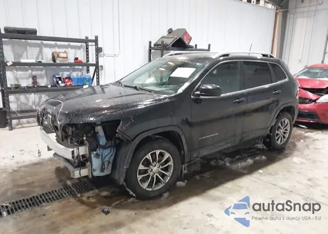 2019 Jeep Cherokee Latitude Plus 4X4 z USA, uszkodzony, nr VIN 1C4PJMLB6KD207536